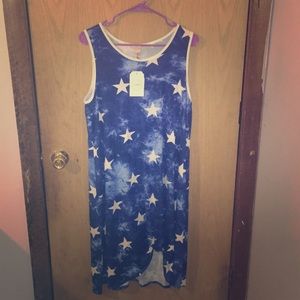 Blue Star Summer dress size medium